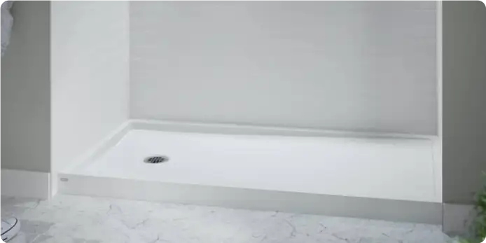 Image of a shower base.