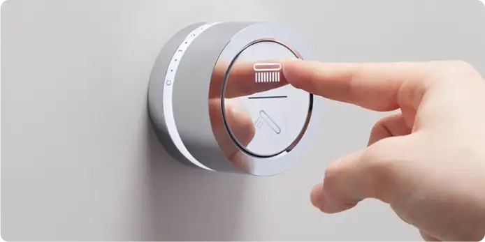 Image of a digital shower system.