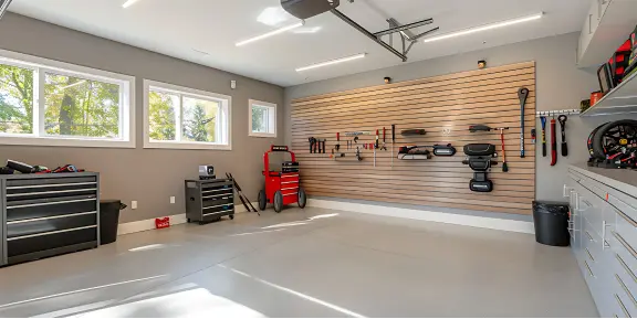 Garage remodel.